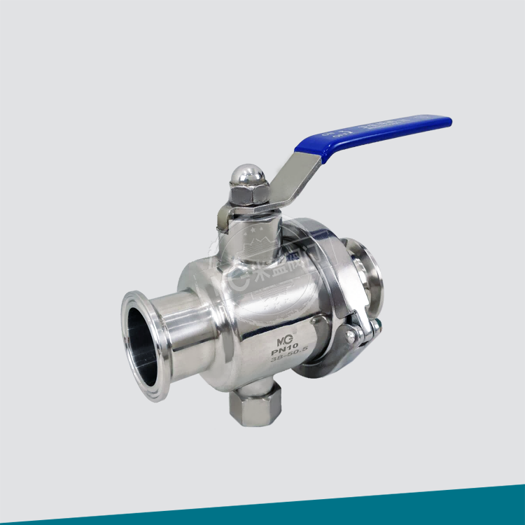 CF8衛生級半包型卡箍球閥